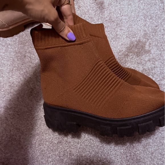 Sweater-Fit Boots NWOT - Picture 3 of 5